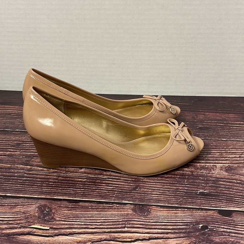 COACH PeekToe Heel Wedges